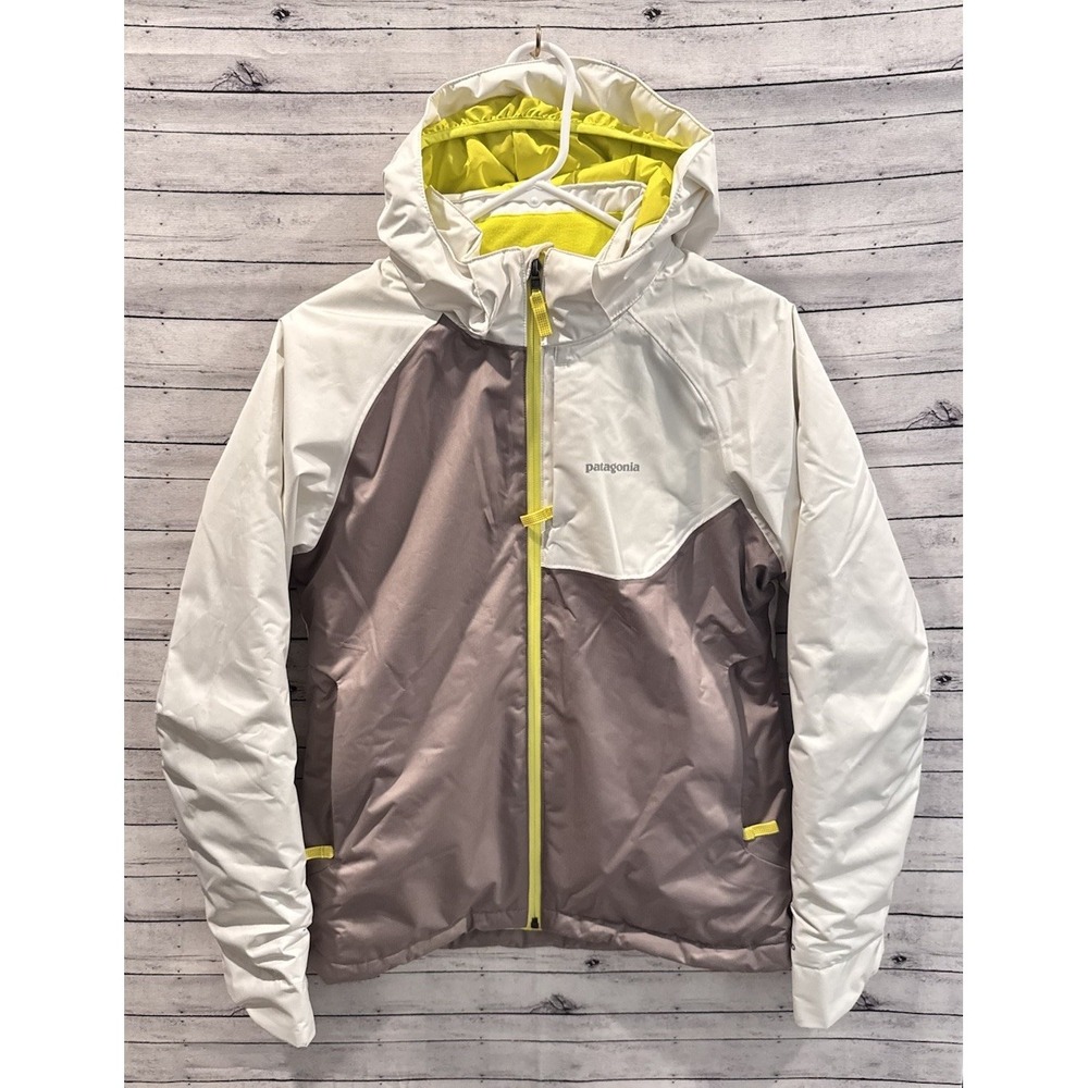Patagonia H2No Snowbelle Puffer Jacket Girls Sz 16-18 XXL Full Zip Insulated Ski
